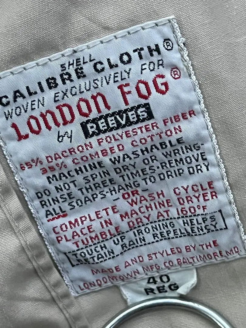 London Fog 50s 60s swing top gabajan American casual