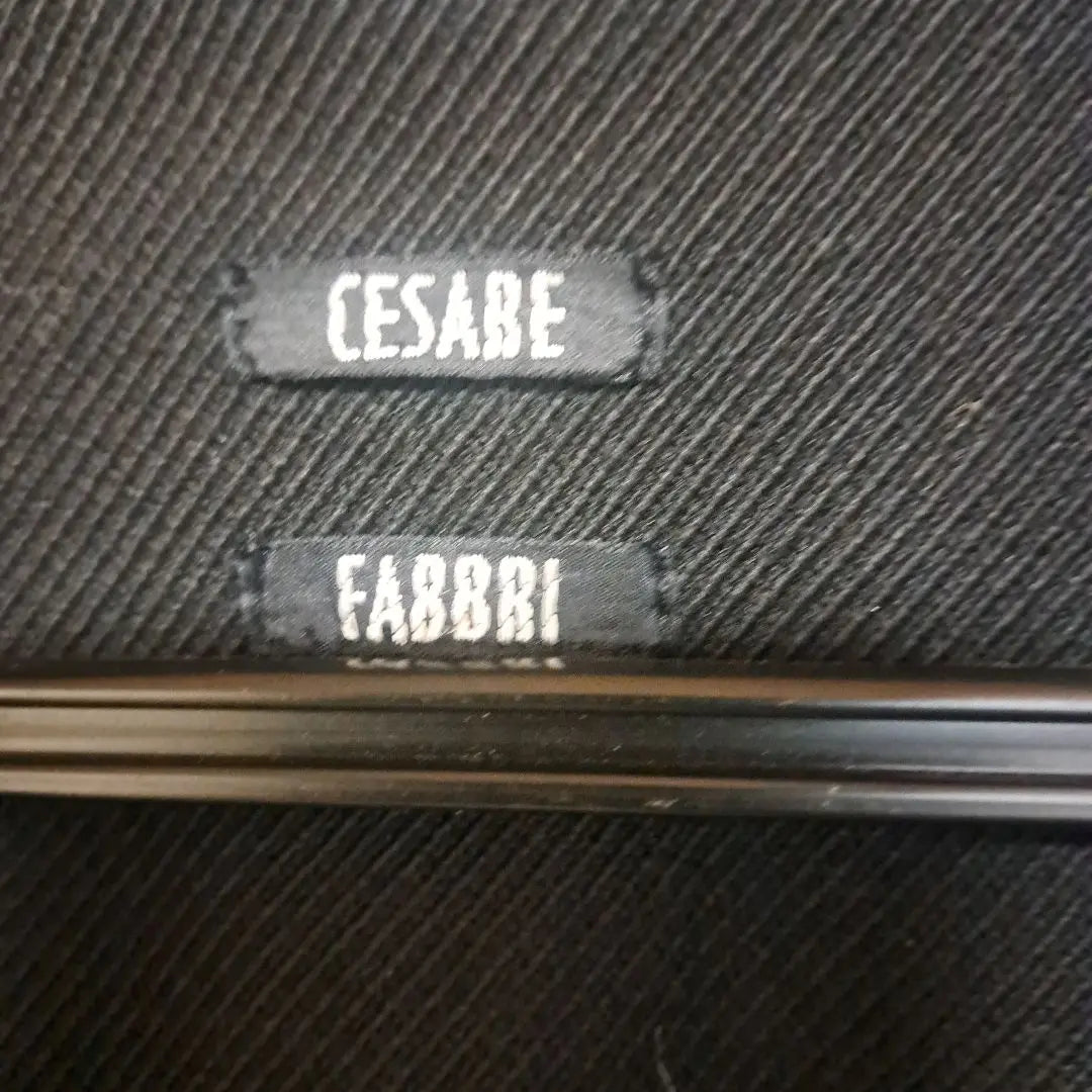 CESABE FABBRI Black Long Coat