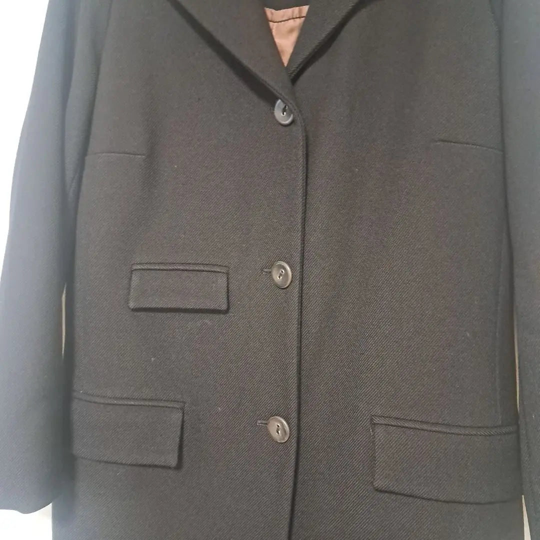 CESABE FABBRI Black Long Coat