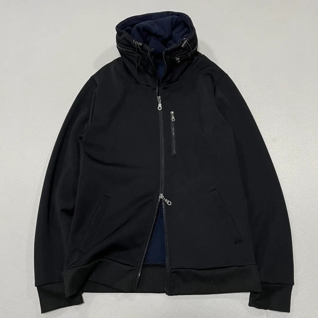 00s y2k Tech Zip Hoodie Track Jacket Drawcord