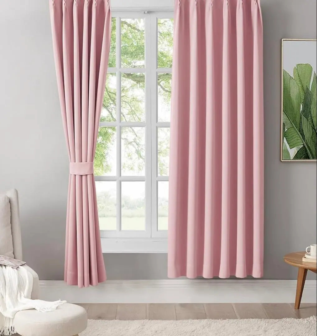 Hansleep Curtains, Grade 1 Blackout, 2-Piece Set, Width 100cm, Height 135cm