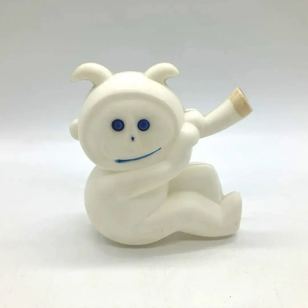 Rare Showa Retro Ohayo Milk Bread Boy Piggy Bank Not for Sale Novelty Goods