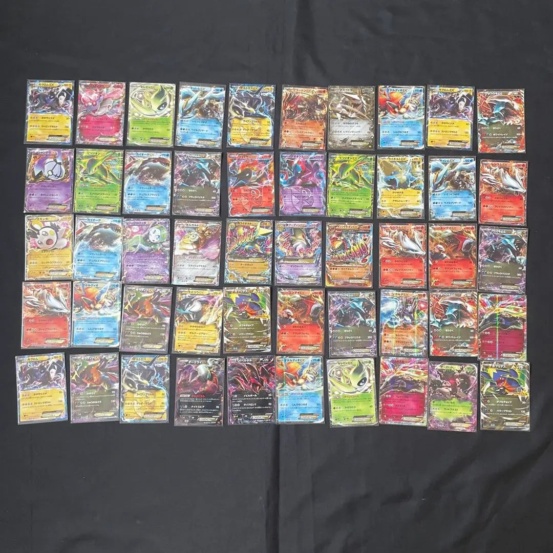 ⚫︎ [Venta al por mayor] Cartas Pokémon EX mayúsculas 50 cartas