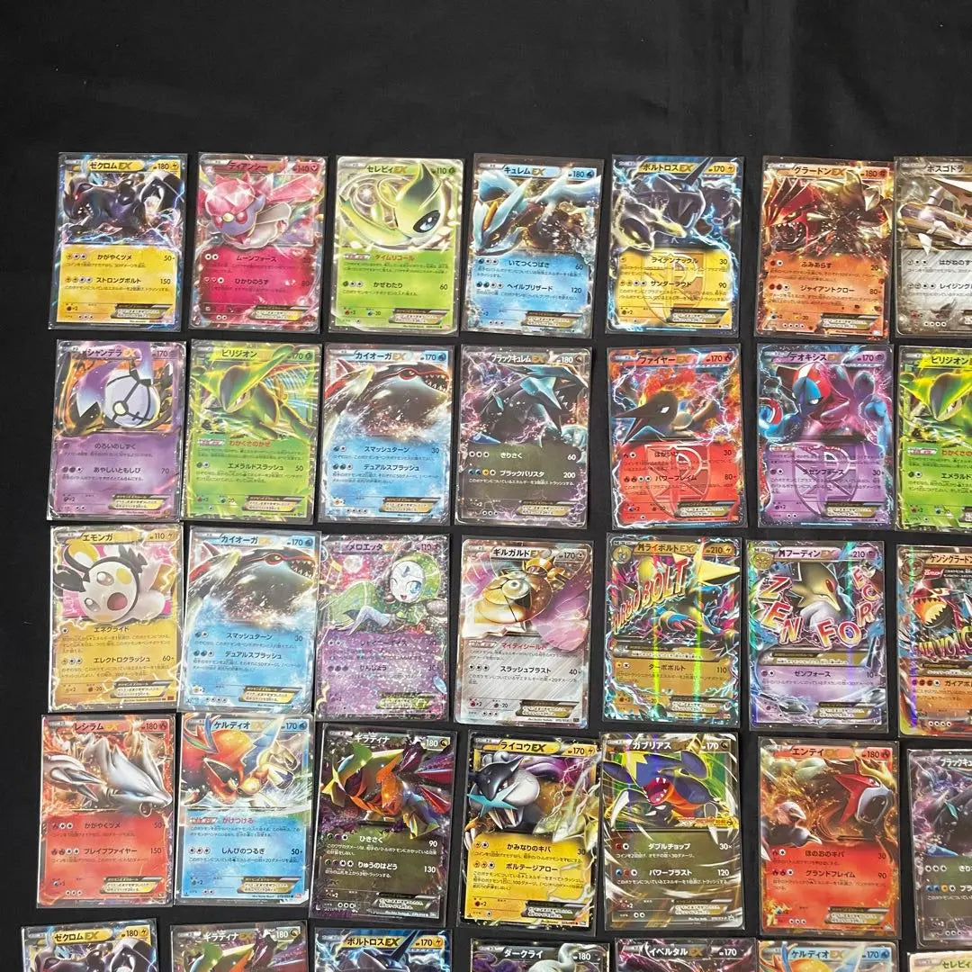 ⚫︎ [Venta al por mayor] Cartas Pokémon EX mayúsculas 50 cartas