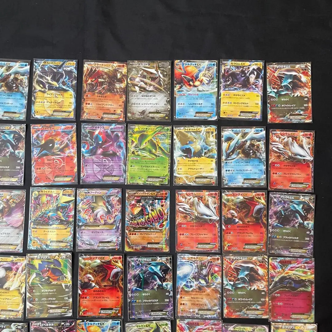 ⚫︎ [Venta al por mayor] Cartas Pokémon EX mayúsculas 50 cartas