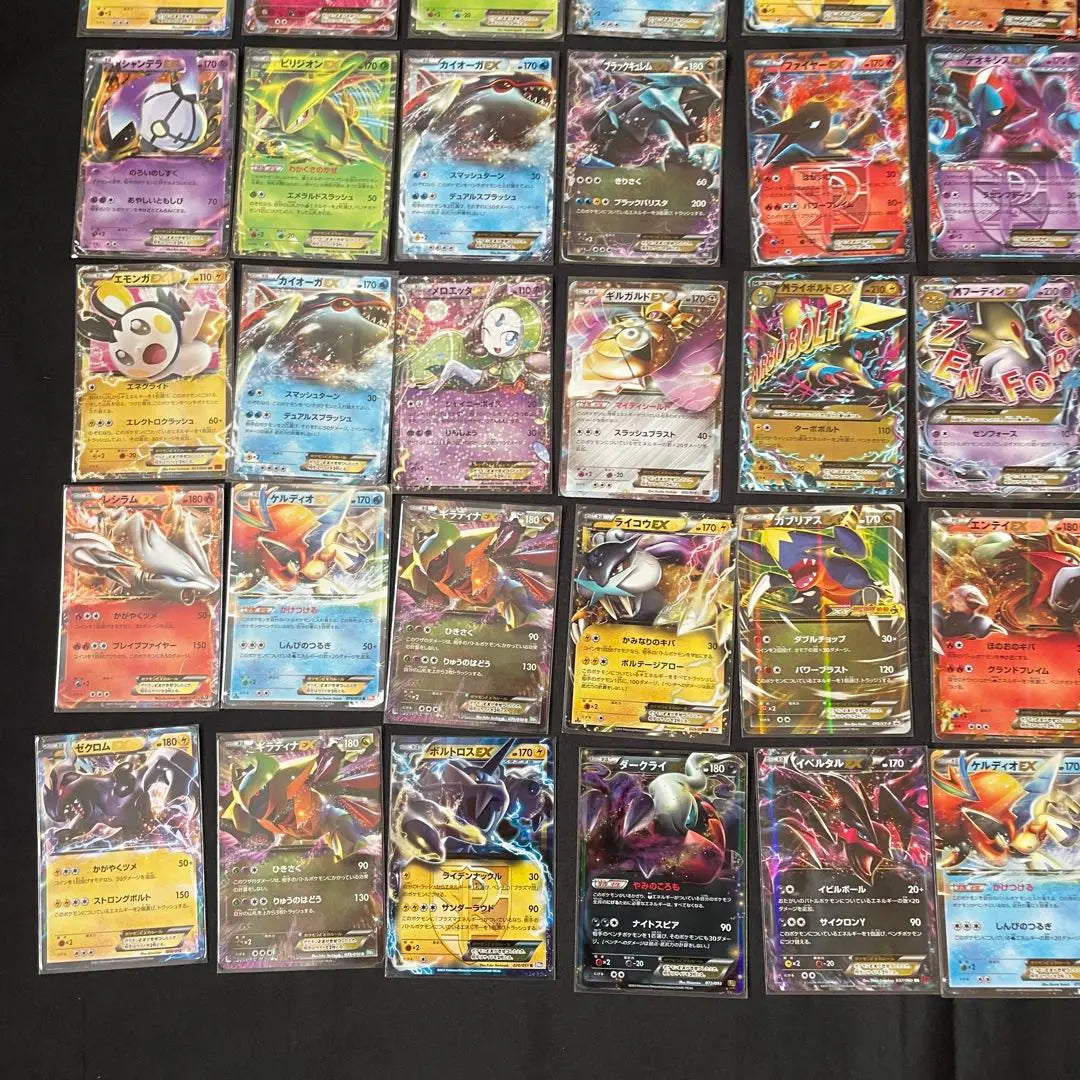 ⚫︎ [Venta al por mayor] Cartas Pokémon EX mayúsculas 50 cartas