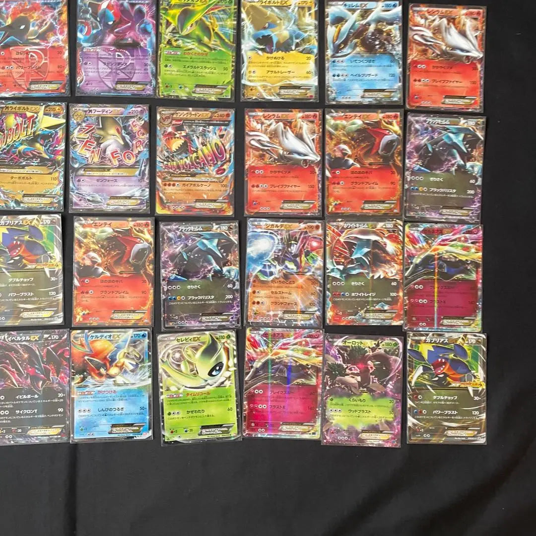 ⚫︎ [Venta al por mayor] Cartas Pokémon EX mayúsculas 50 cartas