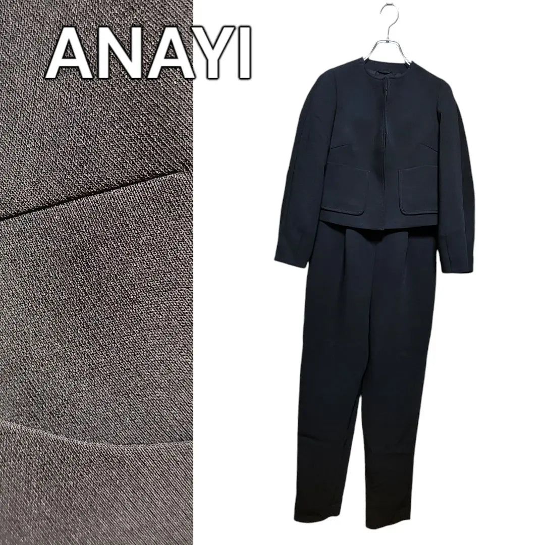 ANAYI Anai Chaqueta Salopette Light Doble Cruzada Sin Color | ANAYI アナイ ライトダブルクロスノーカラー ジャケット サロペット