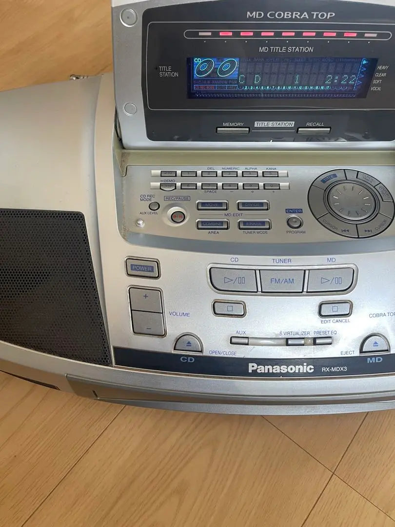 Reproductor de CD portátil Panasonic MD COBRA TOP