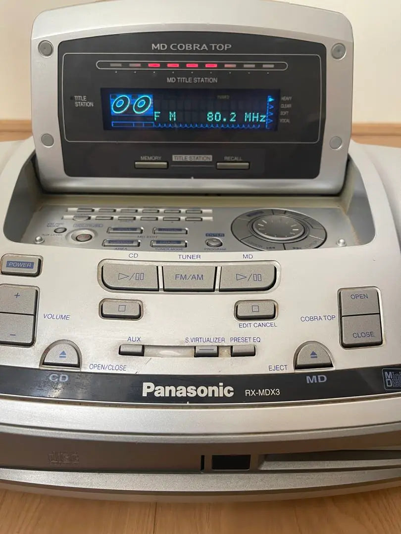 Reproductor de CD portátil Panasonic MD COBRA TOP