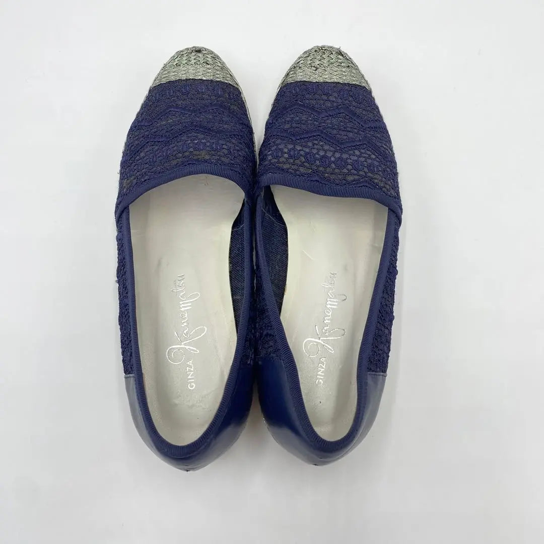 "GINZA Kanematsu" (23 D) Flat Shoes Lace Sandals