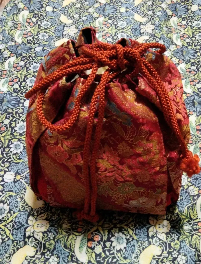 Bolso con cordón, bolso de mano, ropa japonesa, estilo japonés, interior