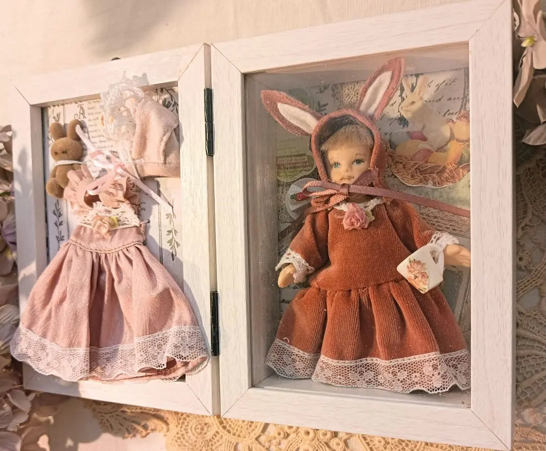 Mino Net Bisque Doll Presentation Handmade with wearing | お着がえ付　ミニョネット　ビスクドール　プレゼンテーション　Handmade