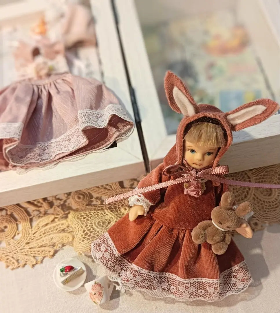 Mino Net Bisque Doll Presentation Handmade with wearing | お着がえ付　ミニョネット　ビスクドール　プレゼンテーション　Handmade