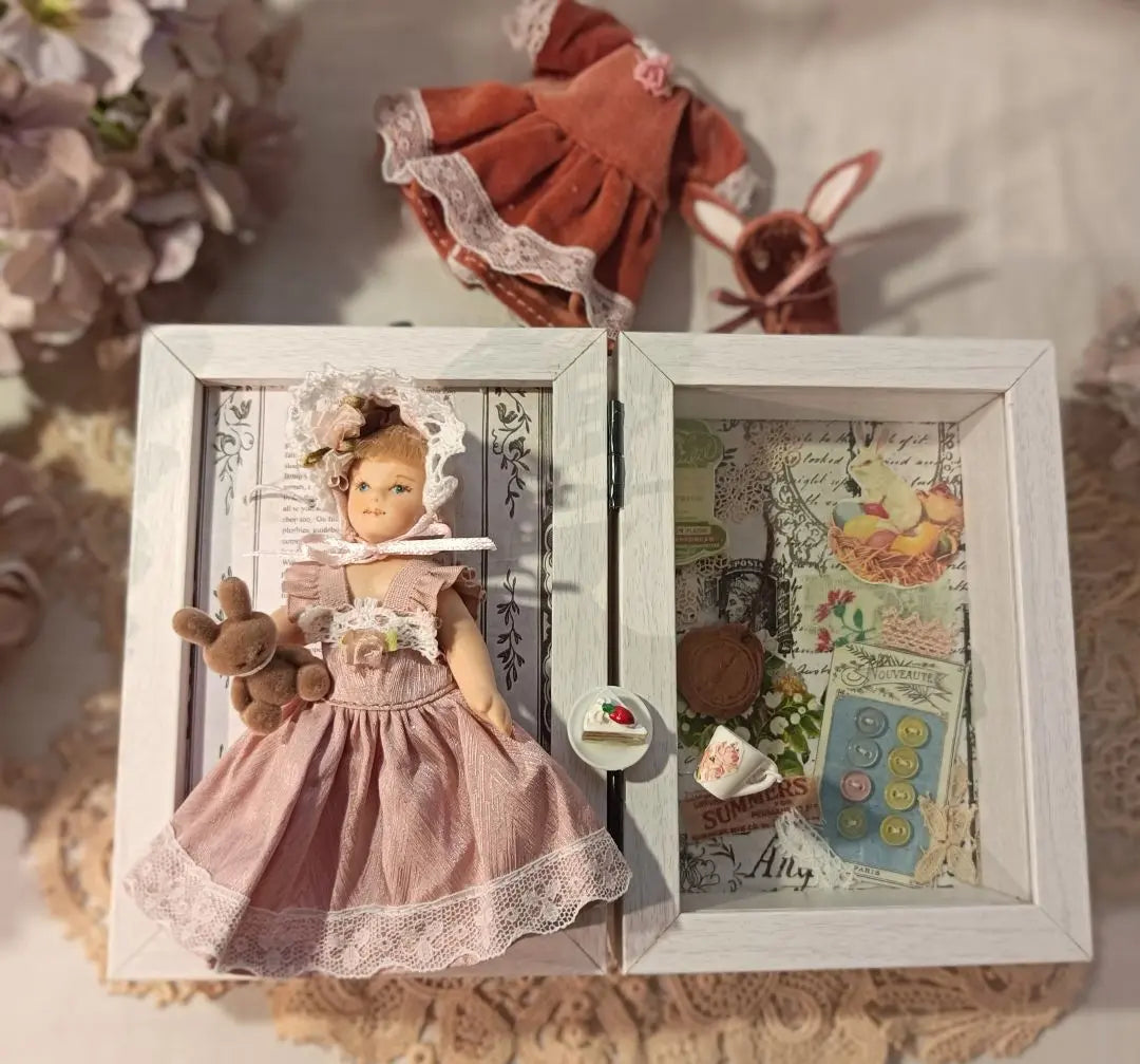 Mino Net Bisque Doll Presentation Handmade with wearing | お着がえ付　ミニョネット　ビスクドール　プレゼンテーション　Handmade