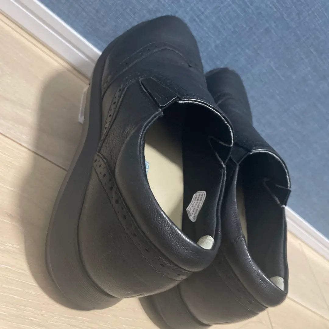 Legal Walker Walking Shoes Black Sneakers 24.5