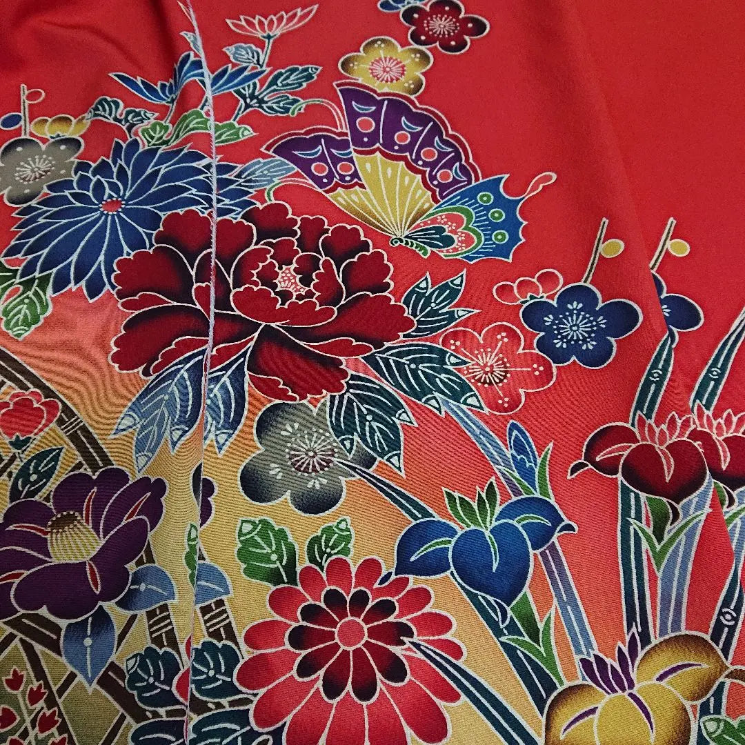 ▽ Furisode fabric