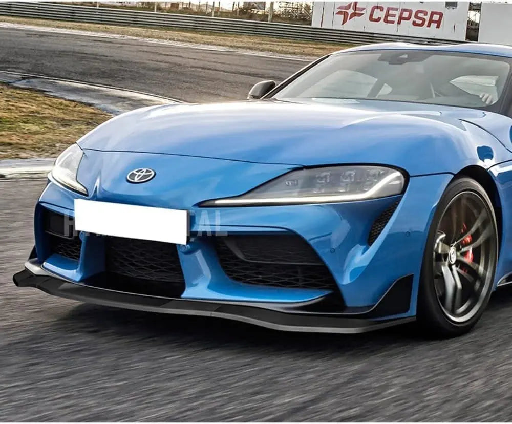 Toyota Supra A90 DB Spoiler Delantero SUPRA diseño exclusivo | トヨタ スープラ A90 DB フロントリップスポイラー SUPRA 設計