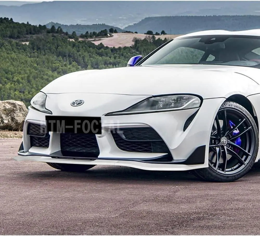 Toyota Supra A90 DB Spoiler Delantero SUPRA diseño exclusivo | トヨタ スープラ A90 DB フロントリップスポイラー SUPRA 設計