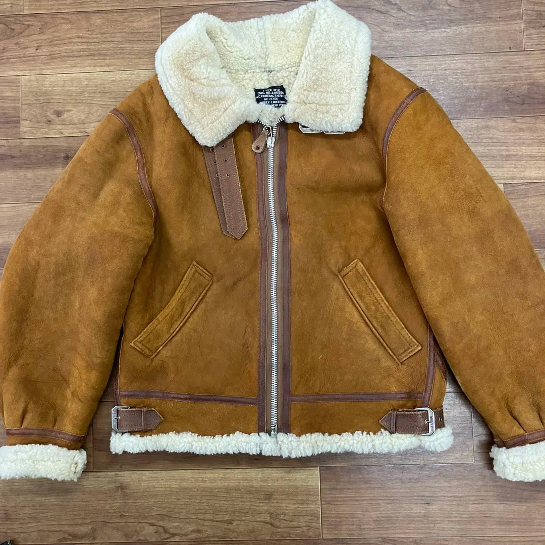 AVIREX air force type B-3 sheepskin jacket ▲10