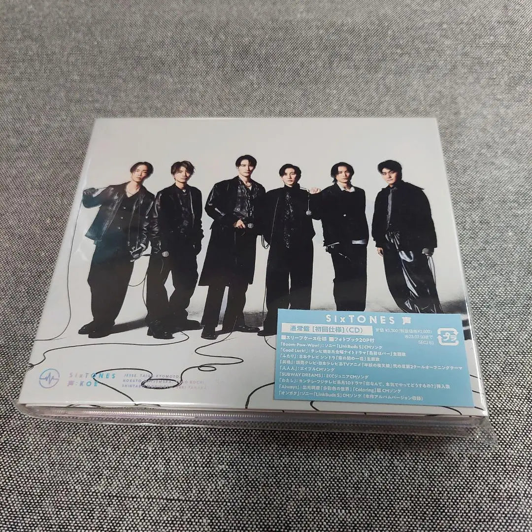 SixTONES Voice Regular Edition First Edition