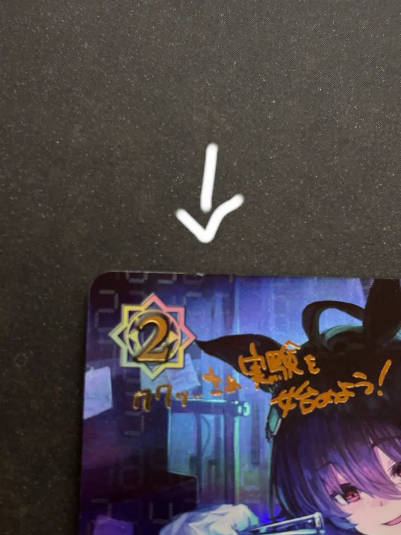 Shadowverse Evolve Uma Musume Agnestachyon SP Autografiada con rasguños