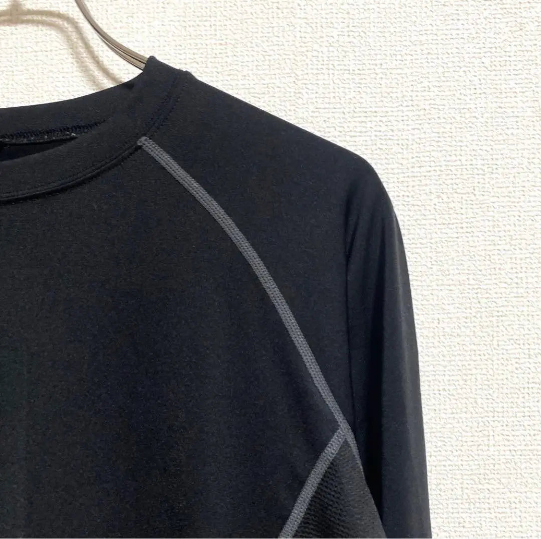 Sportswear, long sleeve shirt, sports innerwear, raglan sleeve, oversized