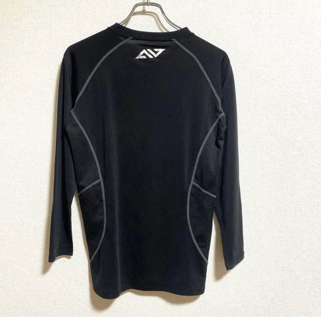 Sportswear, long sleeve shirt, sports innerwear, raglan sleeve, oversized