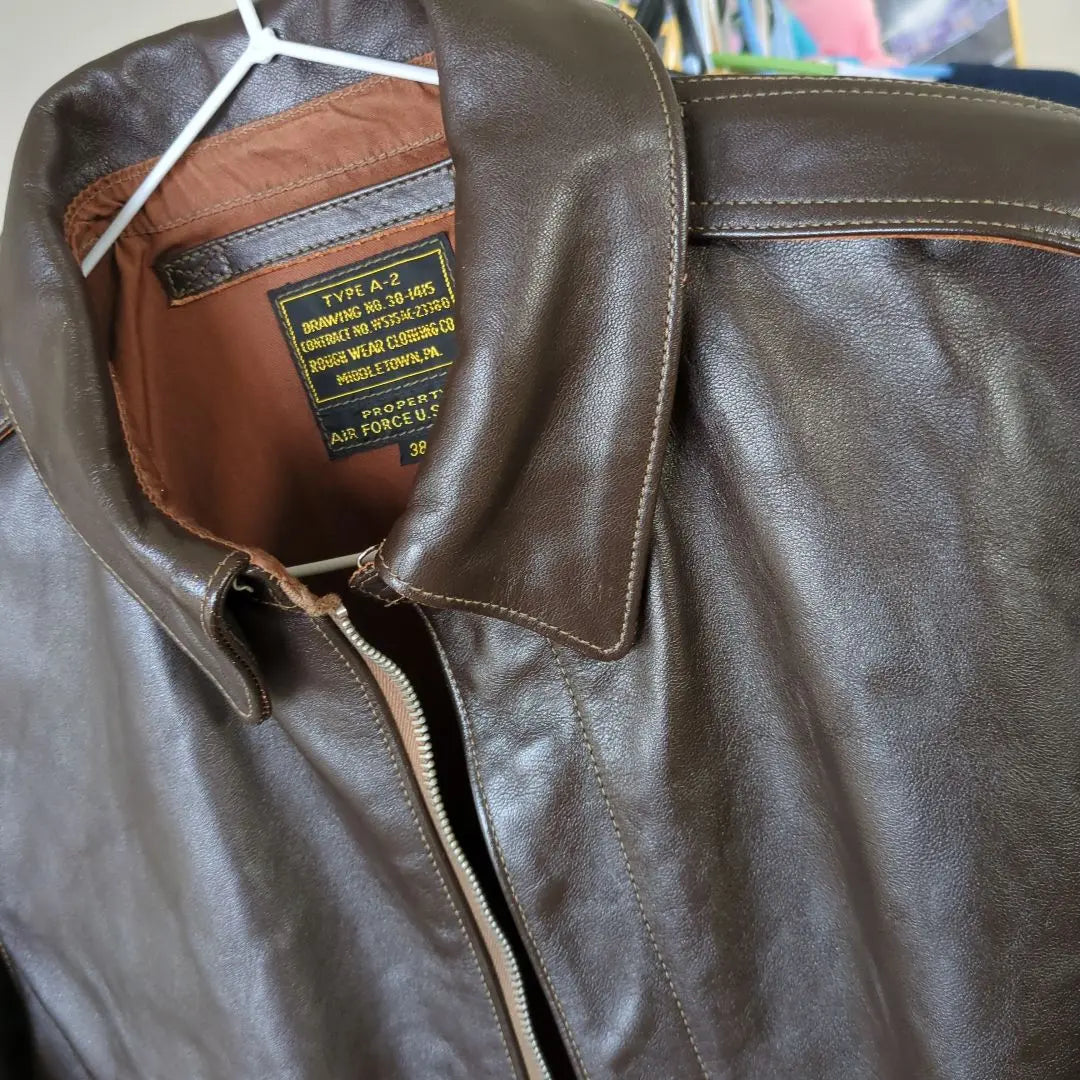 THE REAL MCOY'S Rogue Wear A-2 Leather Jacket 38