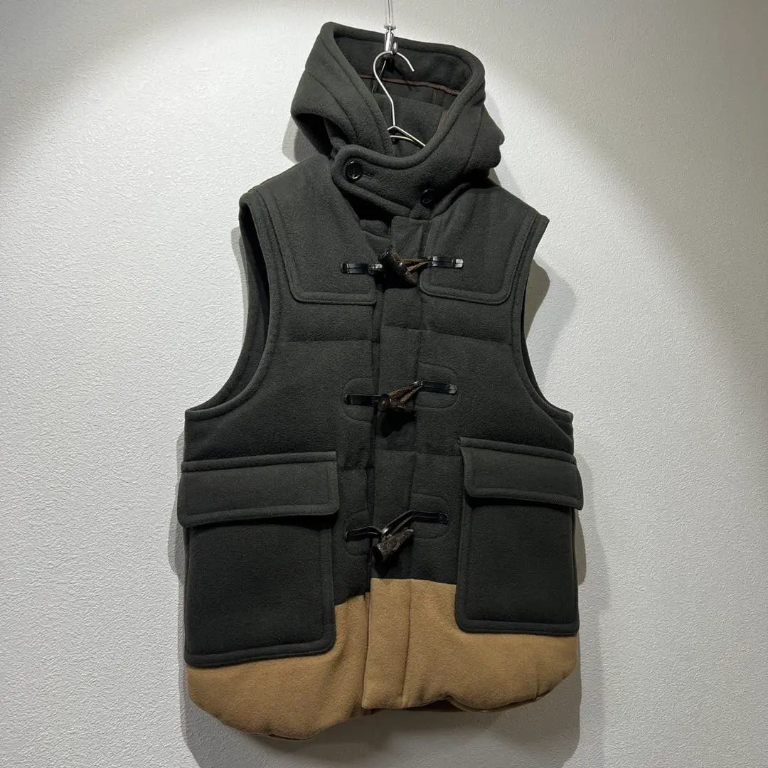 Rare 2011 Gunryu Comme des Garcons Duffle Down Vest Quilted