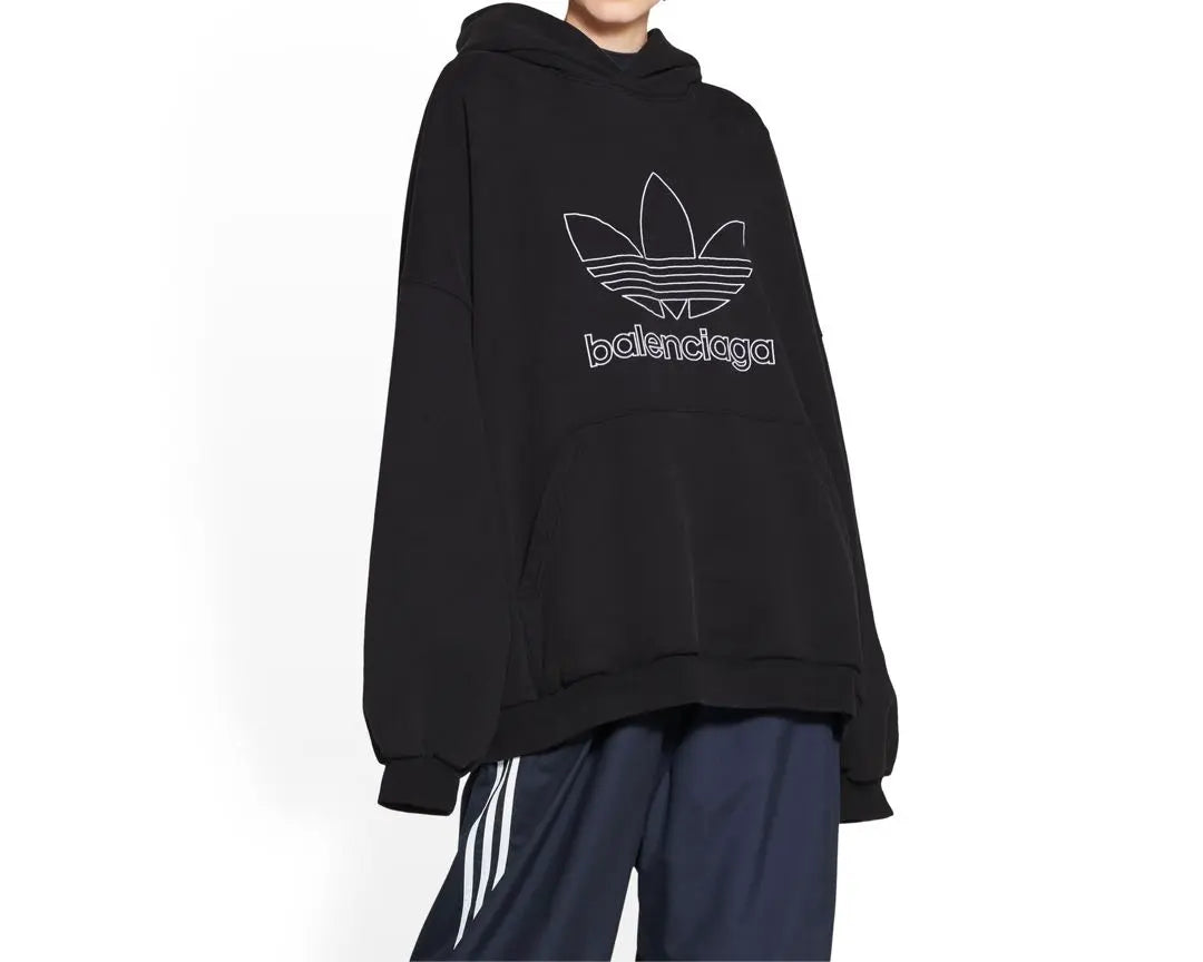 Nuevo "BALENCIAGA x adidas" Sudadera con capucha extragrande 1 | 新品《 BALENCIAGA × ADIDAS 》オーバーサイズ フーディ 1