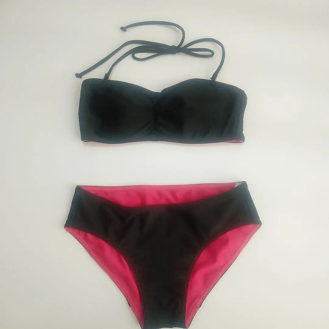 [Regular price: 17,600 yen] Jill Stuart Bikini 3-piece set with bare top PK 9M