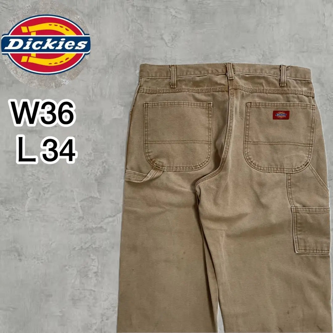 [Immediate shipping] Dickies Dickies Duck fabric painter pants w36