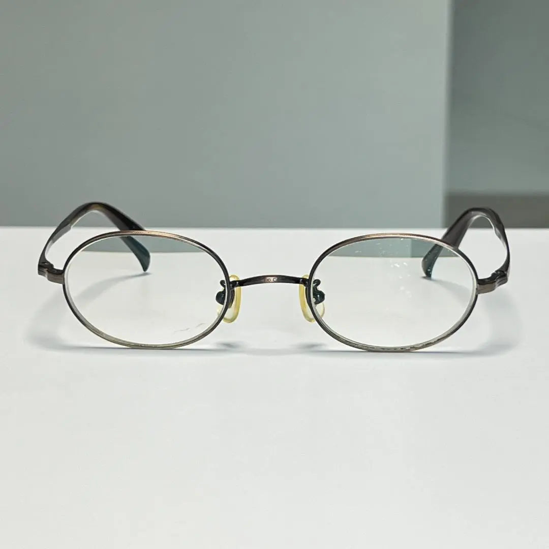 Toshikatsu 704 704 Sabae glasses Titanium oval glasses