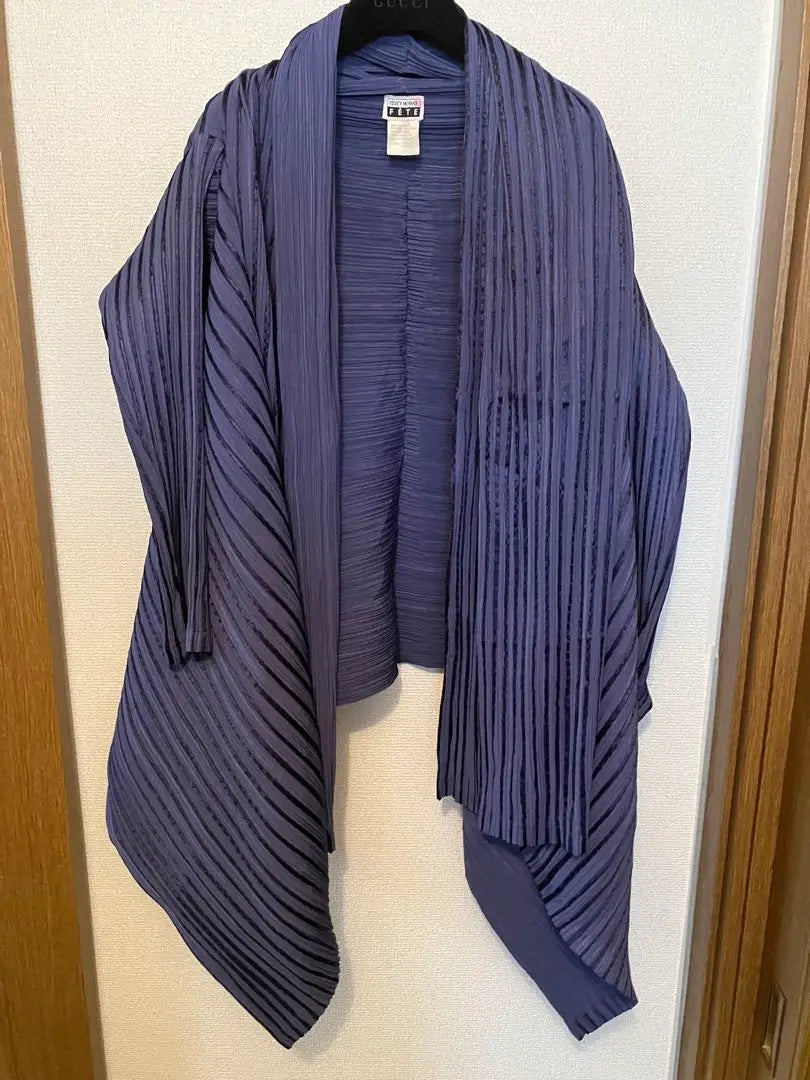 ISSEY MIYAKE FETE Geki Rare Pleat Haori | fiesta de issey miyake 激レア プリーツ 羽織り 変形