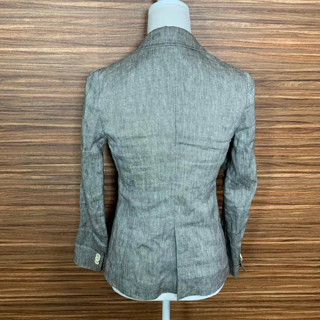 Chaqueta United Arrows Toukyo Exterior 36 Talla S equivalente gris | ユナイテッドアローズトウキョウ ジャケット アウター 36サイズ S相当 灰色