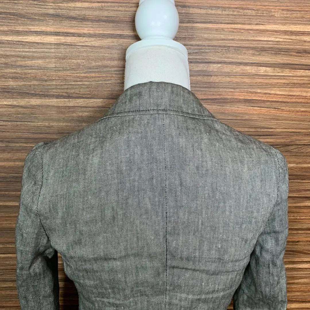 Chaqueta United Arrows Toukyo Exterior 36 Talla S equivalente gris | ユナイテッドアローズトウキョウ ジャケット アウター 36サイズ S相当 灰色