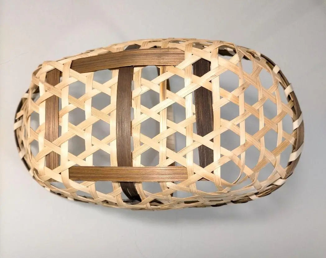 Bamboo craft, handmade bamboo basket, handmade basket, basket, accessory case, interior, traditional crafts