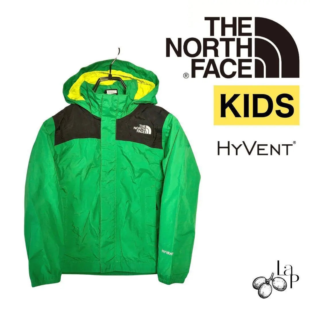 ☯️ Kids North Face jacket NorthFace children's clothing hoodie green