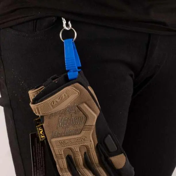 Porta guantes Guantes negros Guantes de trabajo Clip de prevención de pérdida Colgador de linterna 238 | グローブホルダー 黒 手袋 軍手 紛失防止 クリップ ランタンハンガー238