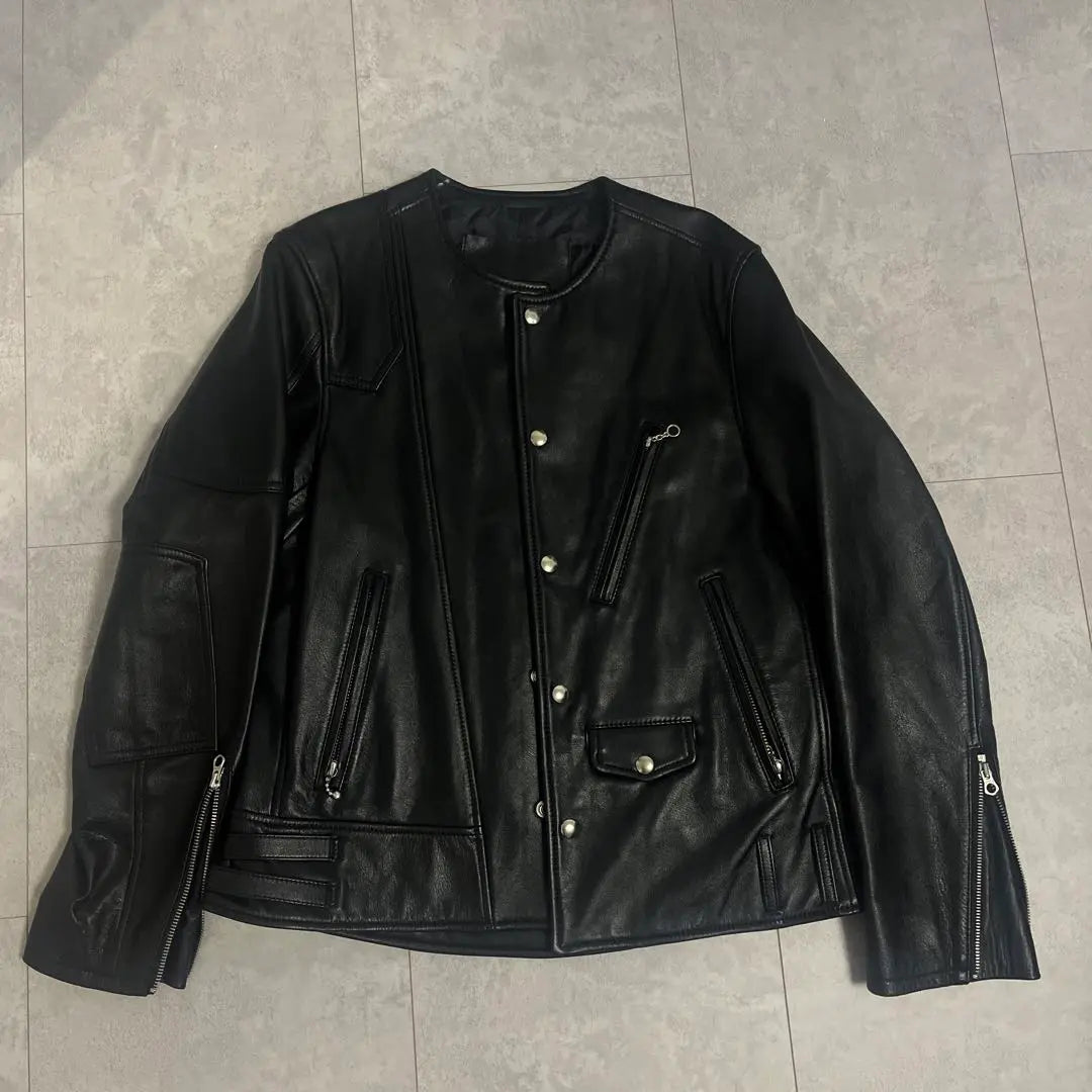 ZUGGA Black Leather Jacket JAMHOME