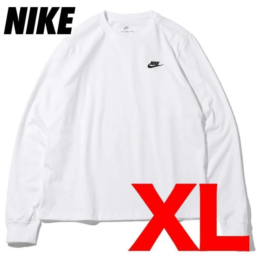 New Nike Long Sleeve T-Shirt AR5194 White XL