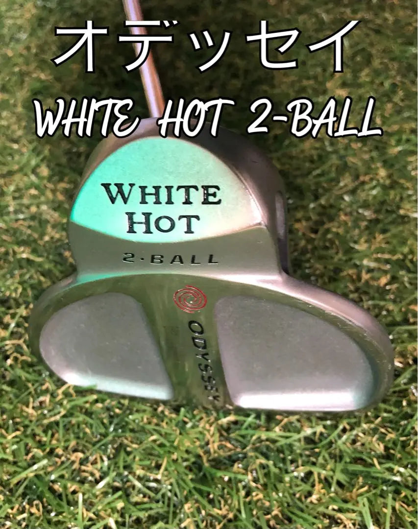 Odyssey BLANCO CALIENTE 2 Bolas 34 pulgadas | オデッセイ WHITE HOT 2ボール 34インチ