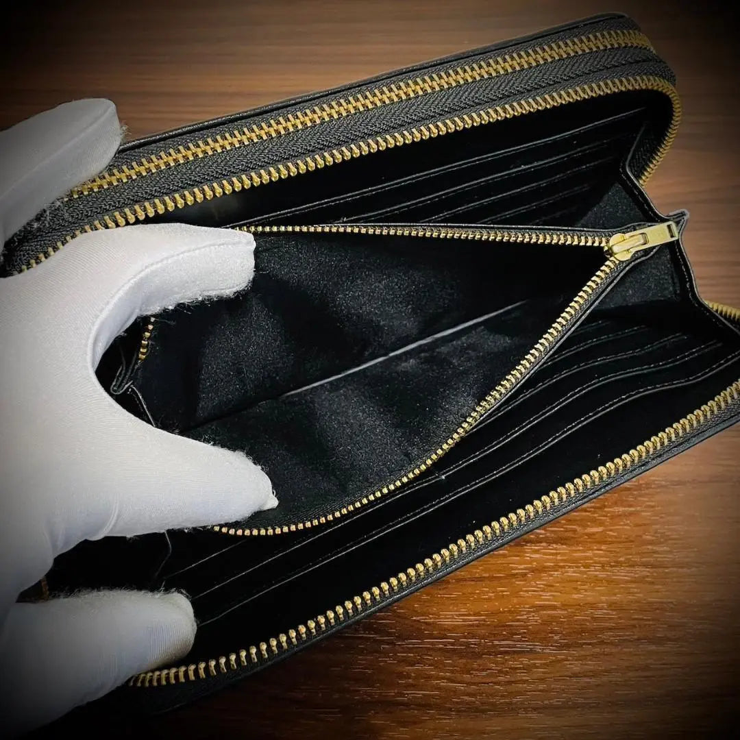 Star Stingray Double Zipper Wallet Large Capacity Wallet Black Black