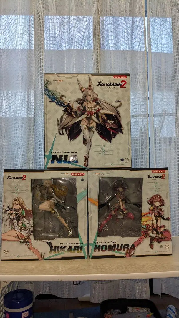 Xenoblade 2 Homura Hikari Nia Figure Set