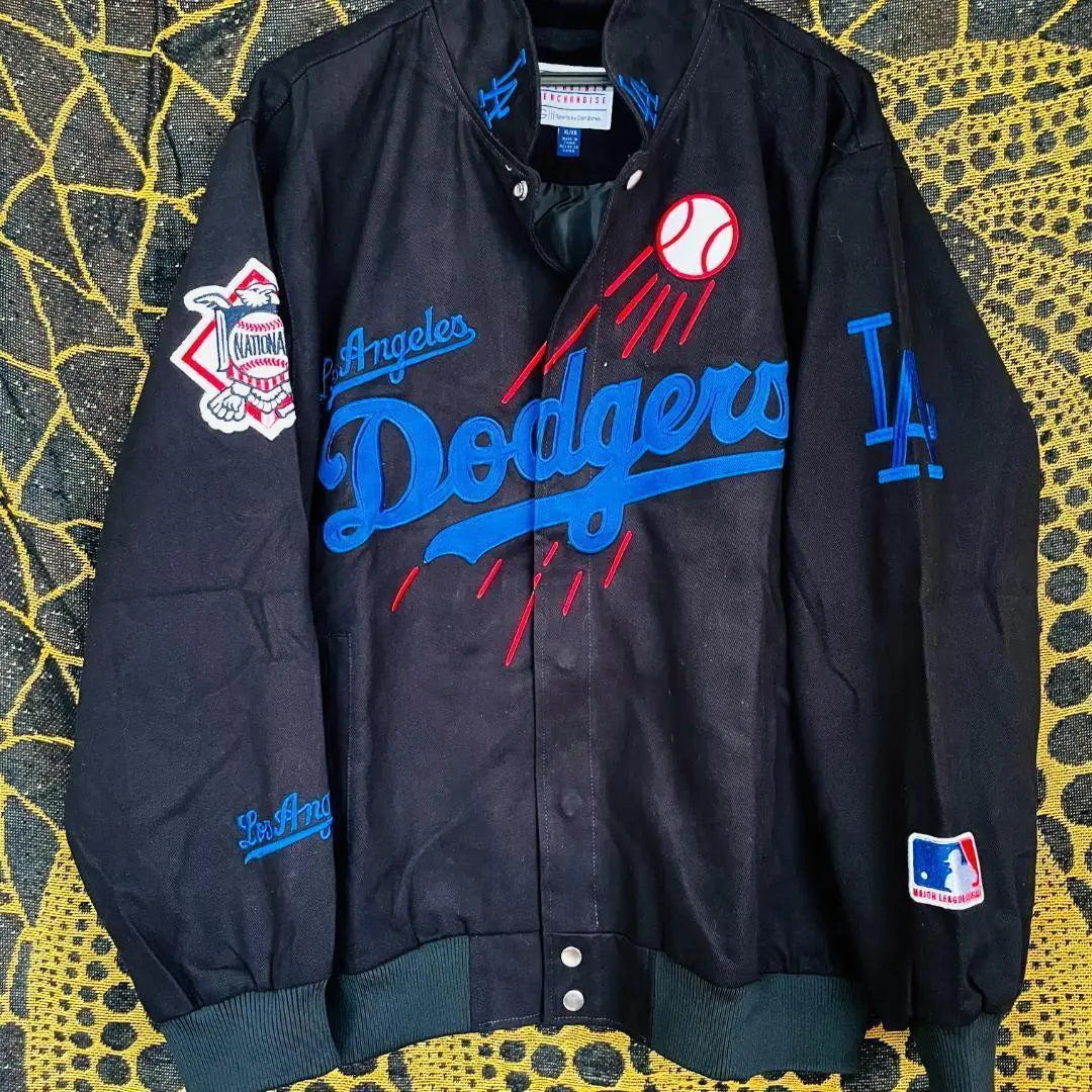 DODGERS Men's Outer Blouson Stadium LA Jacket XL | Dodgers メンズ アウター ブルゾン スタジャン LA ジャケット XL