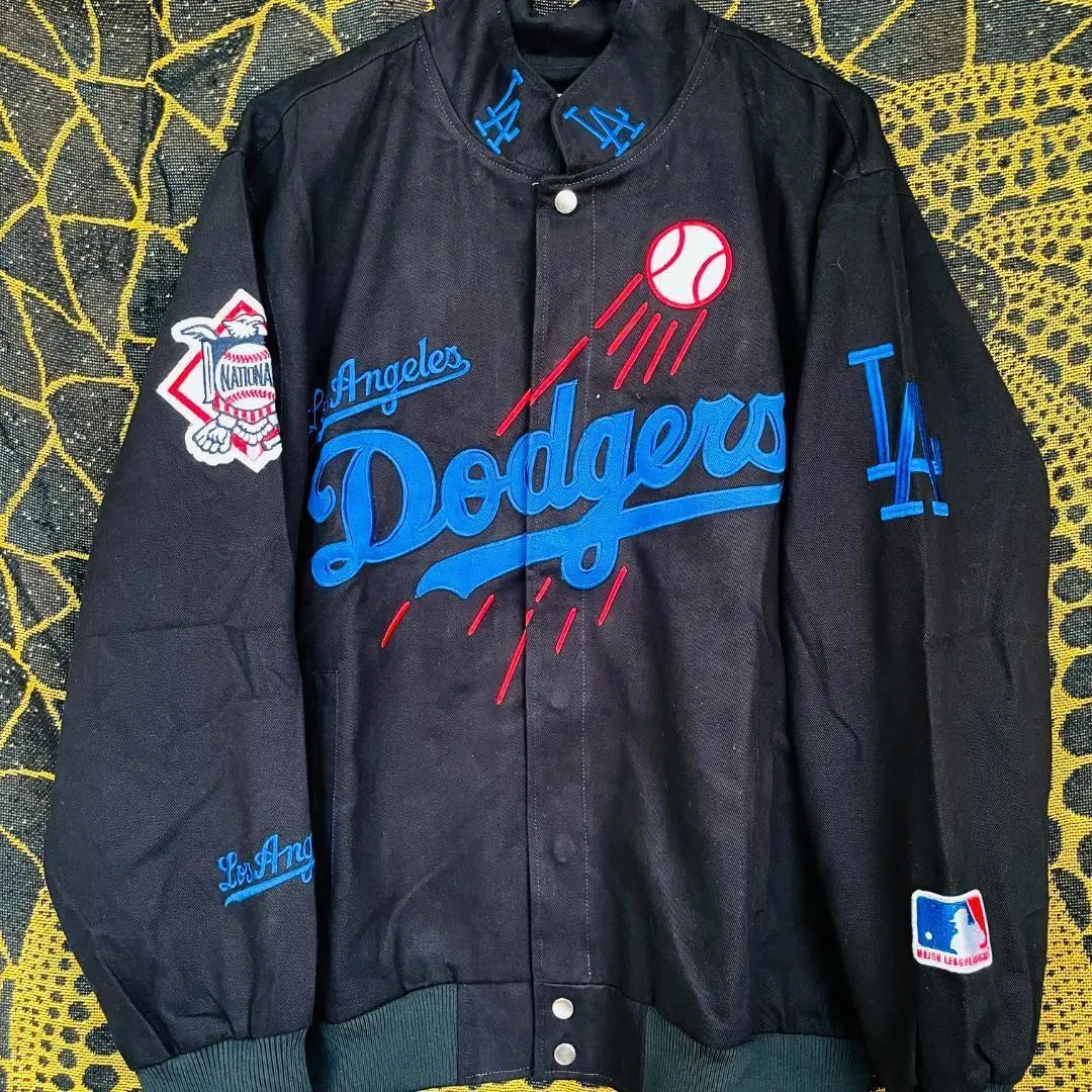 DODGERS Chaqueta exterior Stadium LA para hombre XL | Dodgers メンズ アウター ブルゾン スタジャン LA ジャケット XL