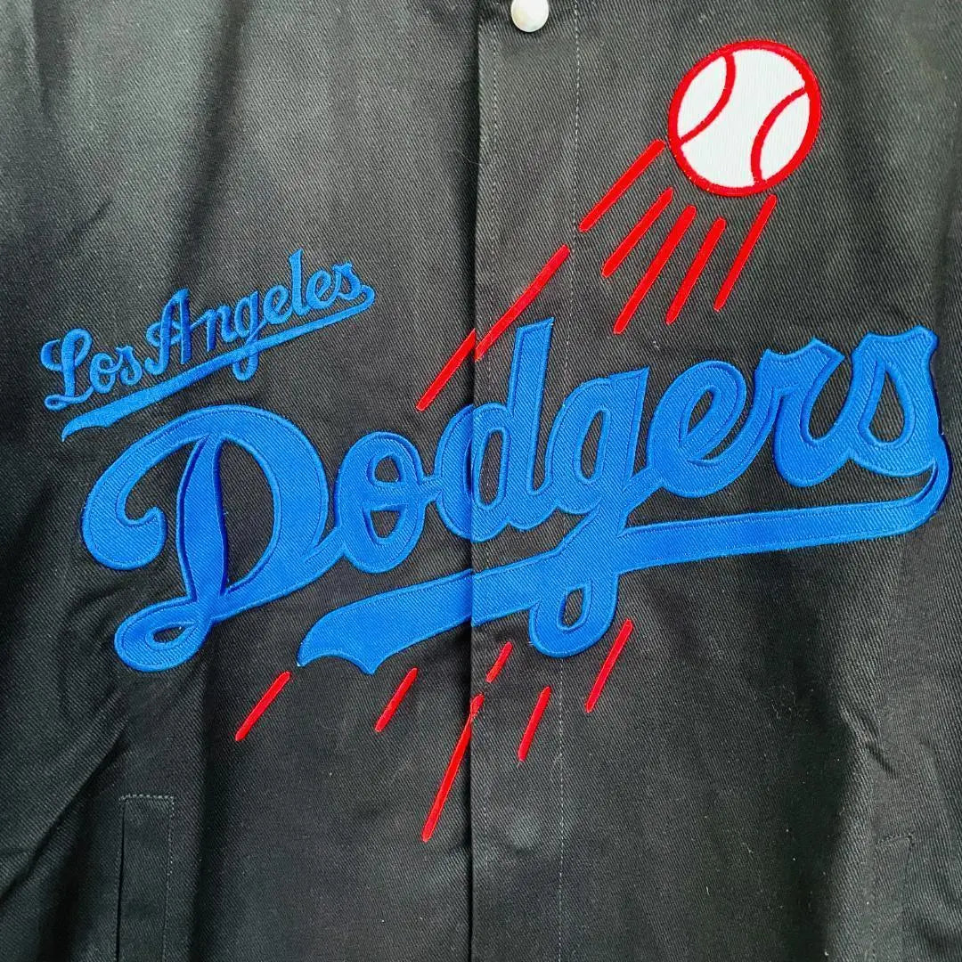 DODGERS Chaqueta exterior Stadium LA para hombre XL | Dodgers メンズ アウター ブルゾン スタジャン LA ジャケット XL