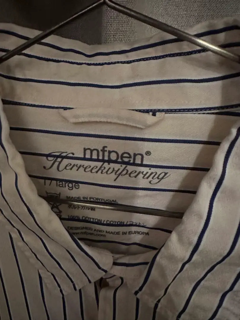 mfpen exact shirt vintage stripe 21ss