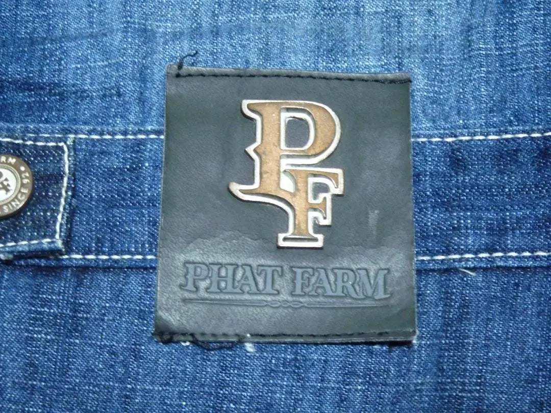 PHATFARM Fat Farm - Objeto raro - Todo en uno Índigo 2XL